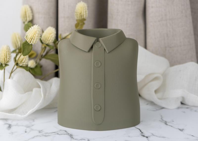 Shirt Planter & Vase – Stylish Plant Pot – Unique Home Decor