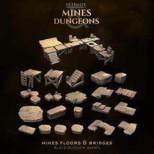 Mines Floors and Bridges :: Black Blossom Games