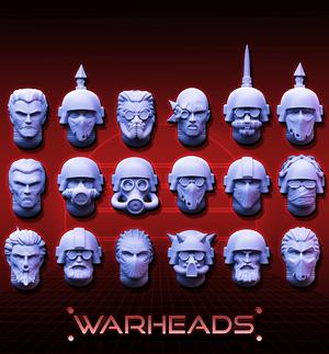Millitary Renegades Heads! (18 heads) – Army Traitors are here!