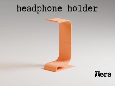 Modern headphone holder | Tera studio
