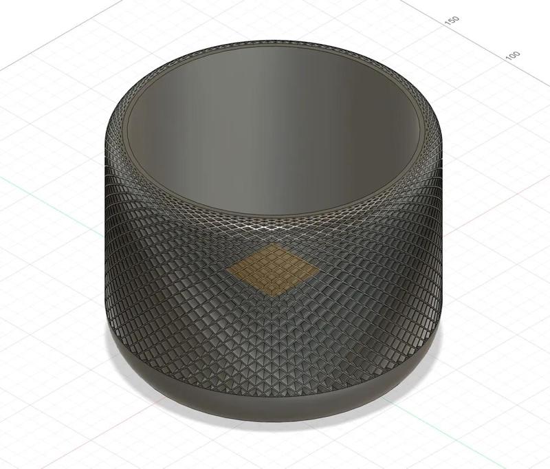 Homepod inspired pot