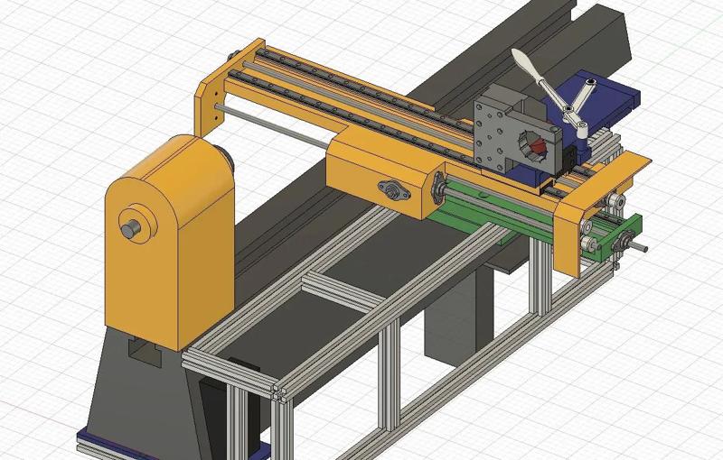 Wood Lathe – Ornamental Crosslide