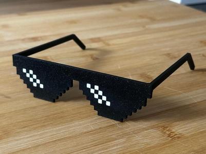 Pixel Glasses / Thug Life / Minecraft / Party Gag