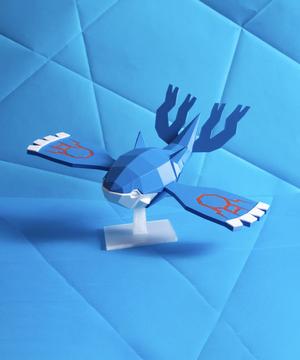 Kyogre Low Poly