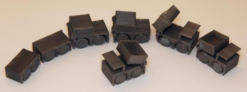 Tiny Toy Dump Truck