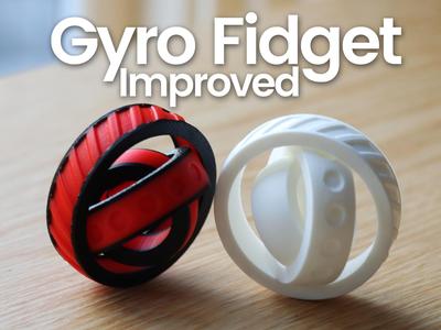 Gyro Rings Fidget Toy (Improved)