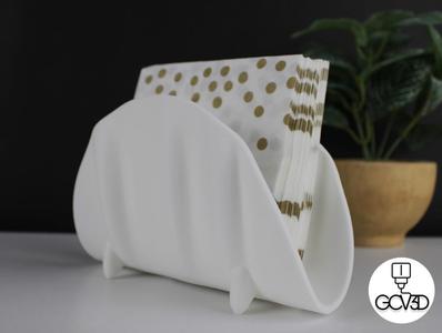 Folded Napkin Basket