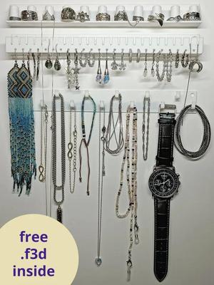 Wall Jewelery Organizer   