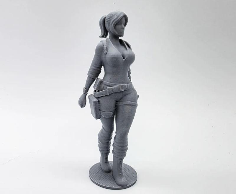 Female Secret Agent Figurine