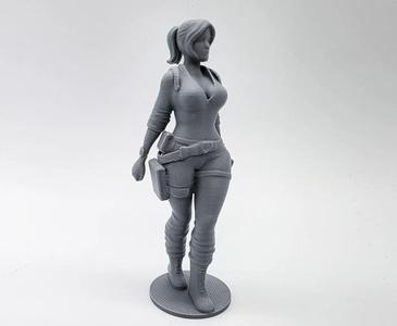 Female Secret Agent Figurine