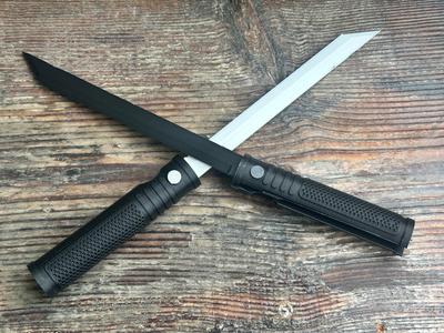 Folding ​SynSheath Dual Blades with  holster