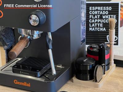 Espresso Coffee Tools Holder (Free license)