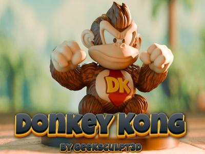 Donkey Kong Figurine – Iconic Nintendo Character