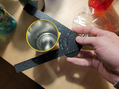 Compact Pipe Calipers and Ruler