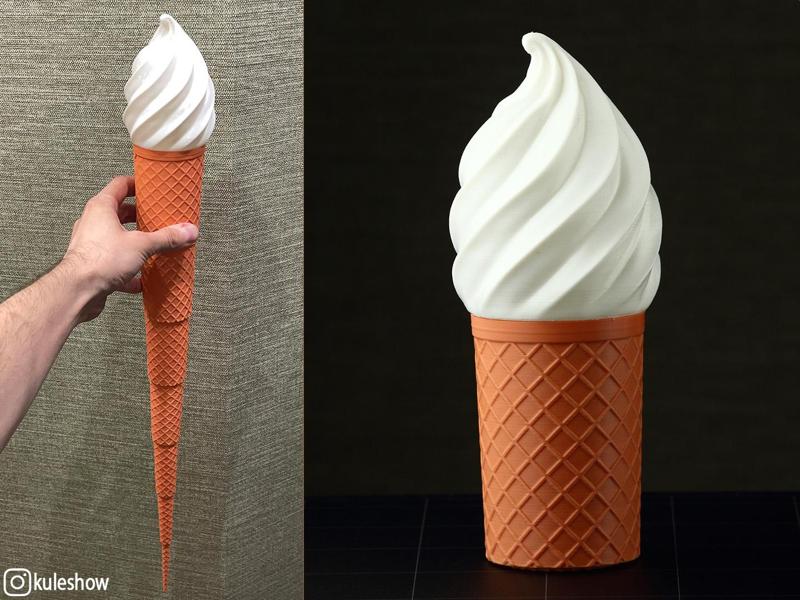 Collapsible Ice Cream Cone