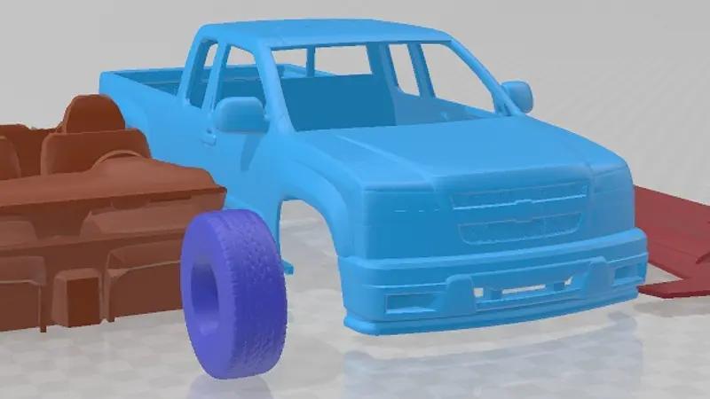 Chevrolet Colorado Extended Cab Printable Car
