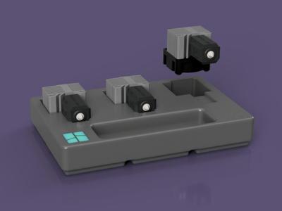 Gridfinity X1 P1 complete Hotend **CST2**