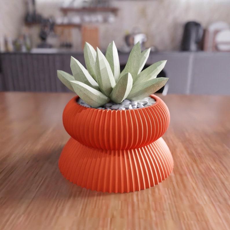 3D Round Pot and Round Bowl as a Stl File & Flower Pot, Candy Bowl, Decorative Bowl, Planter Pot, 3D Printing, Key Holder, Cactus Pot