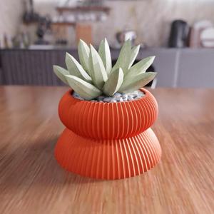 3D Round Pot and Round Bowl as a Stl File & Flower Pot, Candy Bowl, Decorative Bowl, Planter Pot, 3D Printing, Key Holder, Cactus Pot
