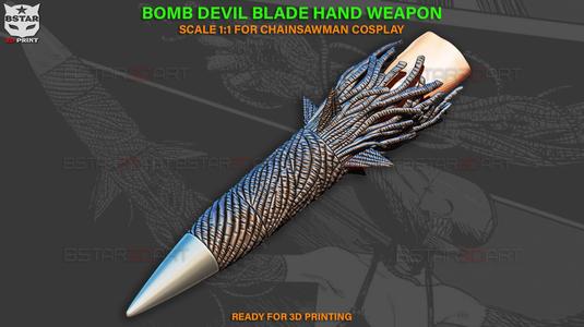 Bomb Devil Blade Arm Weapon - Chainsaw Man Cosplay