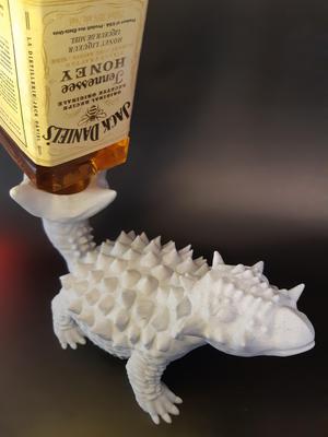 Ankylosaurus Wine Bottle Holder - Support Free