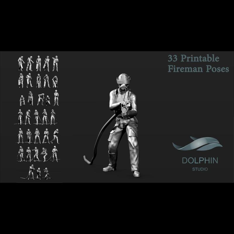 Fireman figures Set 02