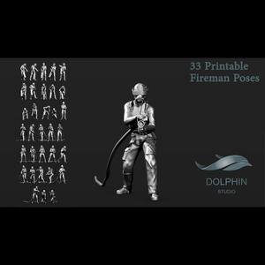 Fireman figures Set 02