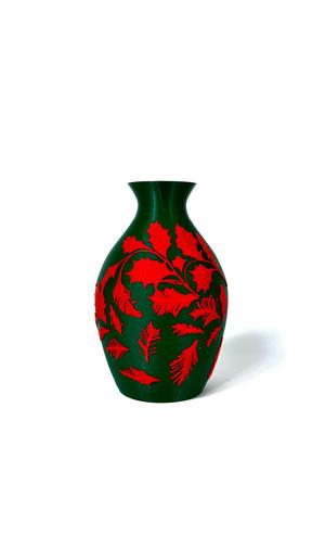 Merry Bloom Vase for Christmas Home Decor