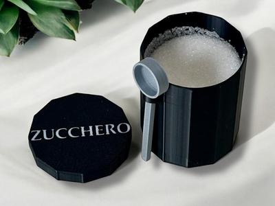 Sugar Container + Spoon