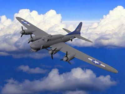 B17 Boeing Flying Fortress 1:100 – Bomber