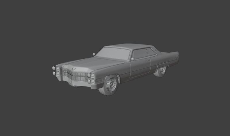 1966 cadillac coupe de ville
