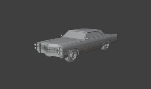 1966 cadillac coupe de ville