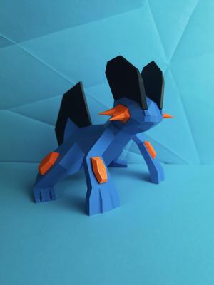 Swampert Low Poly