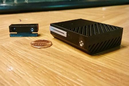 Mini Microsoft Xbox One with Kinect