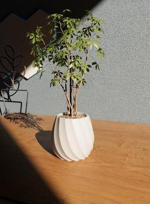 Planter Pot STL 3D Print File v.2, Digital STL file download for 3D Print, Home Decor Planter Pot for Plants & Flowers