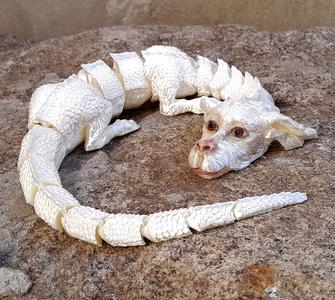 LEONARDZ3D – FLEXI FALKOR LUCK DRAGON – PRINT-IN-PLACE