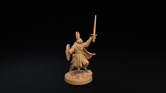 Rabbit Heroes with Sword