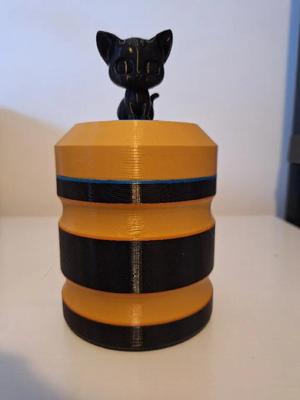 Baking fat storage jar