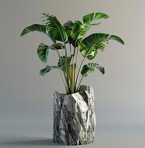 Stylish Planter Pot: 3D Printer STL file Perfect Home Decor for Plant Enthusiasts