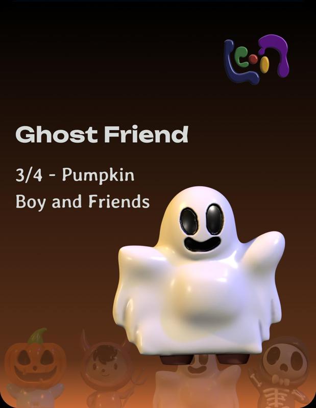 Ghost Friend – Halloween Figure – 3/4
