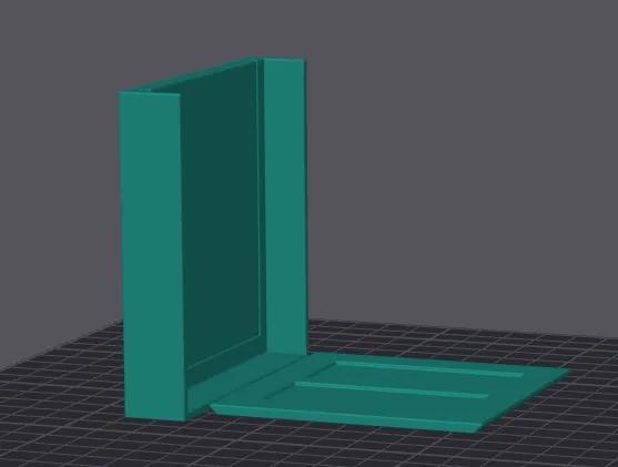 Generic (Zigbee) scene panel sliding dovetail mount   