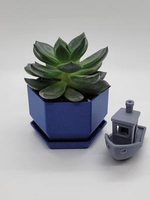 Customizable Hexagon Planter