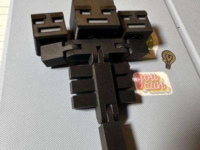 Minecraft Wither Boss Articulated