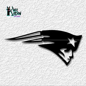 New England Patriots Logo wall art Football Team Decor