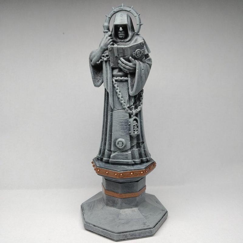Pedestal for Gothic Hooded Statue