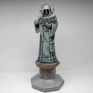 Pedestal for Gothic Hooded Statue