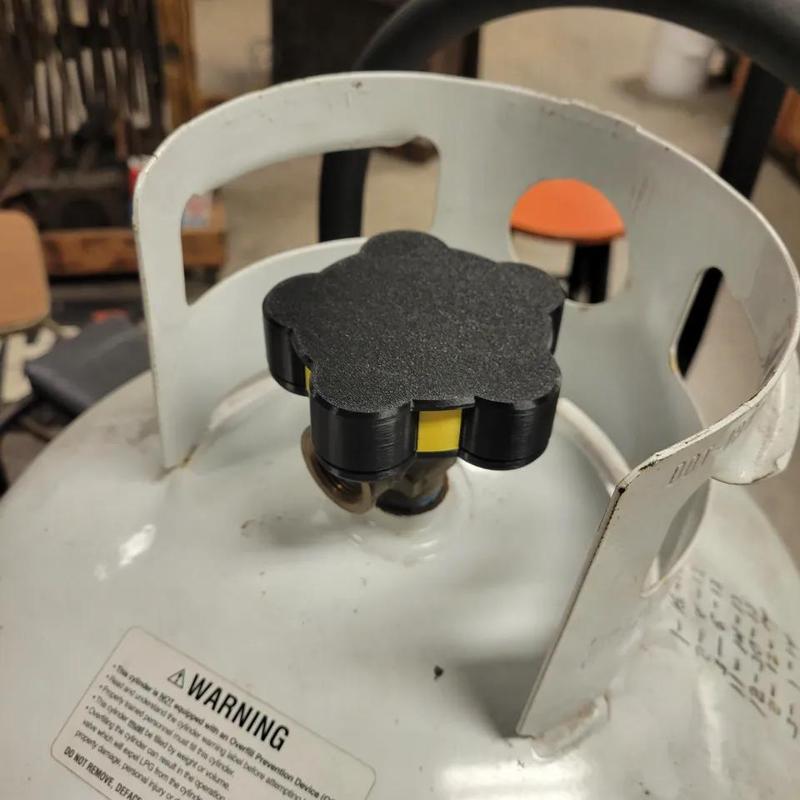 LP Propane Cylinder Valve Indicator -6 Ears Style   