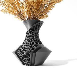 The Vori Vase, Modern and Unique Home Decor for Dried and Preserved Flower Arrangement  | STL File