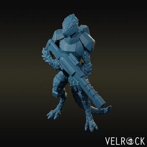 Reptilian Soldier Rifleman V2