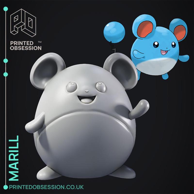 Marill – Pokemon – Fan Art